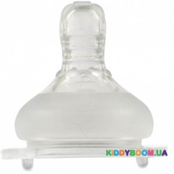 Соска силиконовая антиколиковая для бутылочки с широким горлышком Baby Team 2026